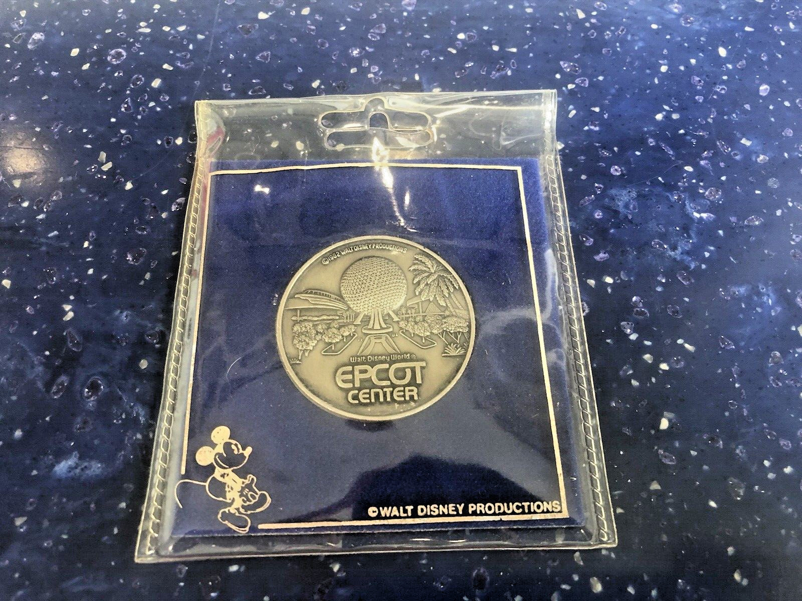 Vintage Disney EPCOT Center Opening Day Souvenir Coin 1982