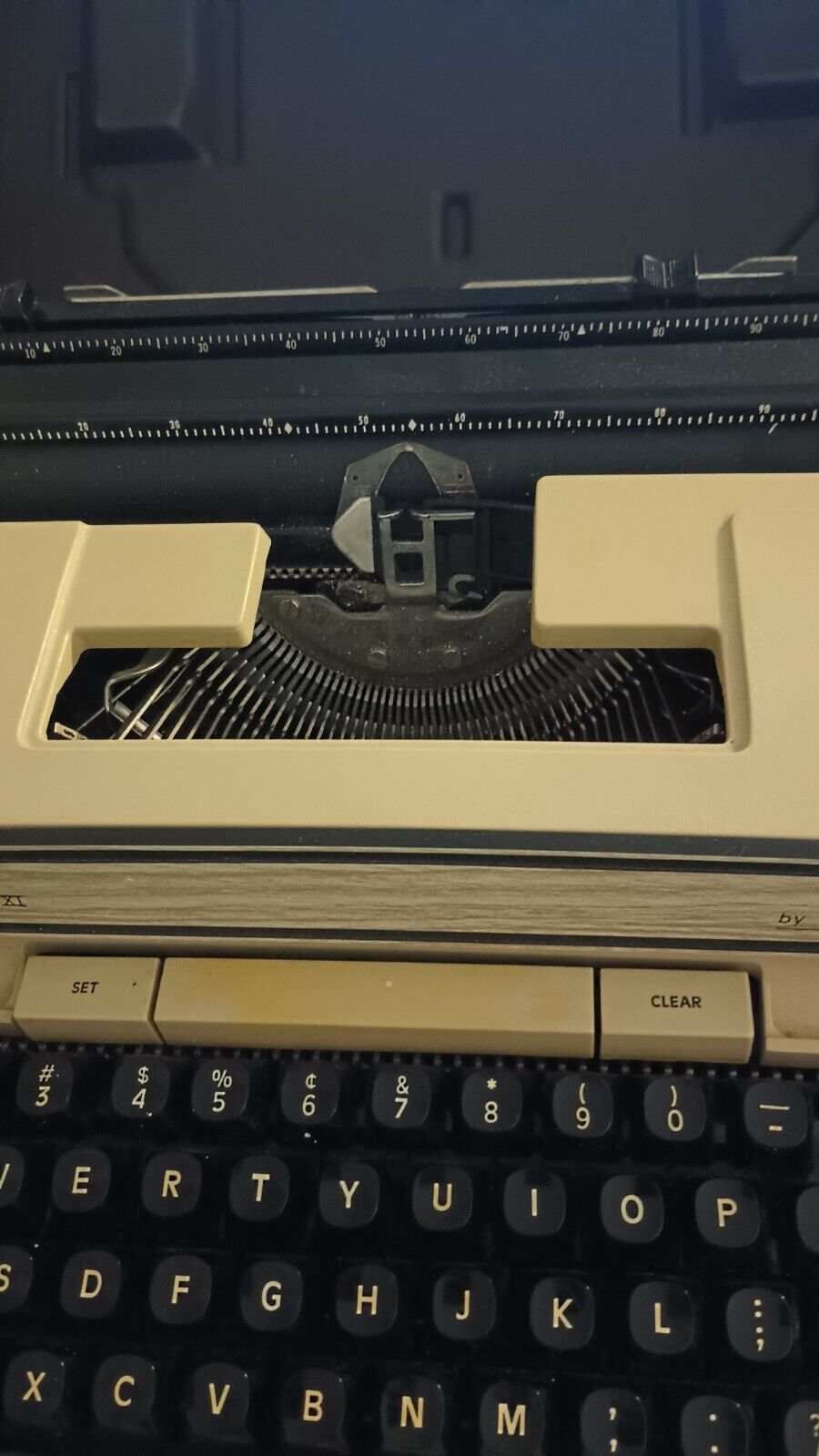 Vintage Montgomery Ward Cartridge Mark XII SCM 8219 Electric Typewriter