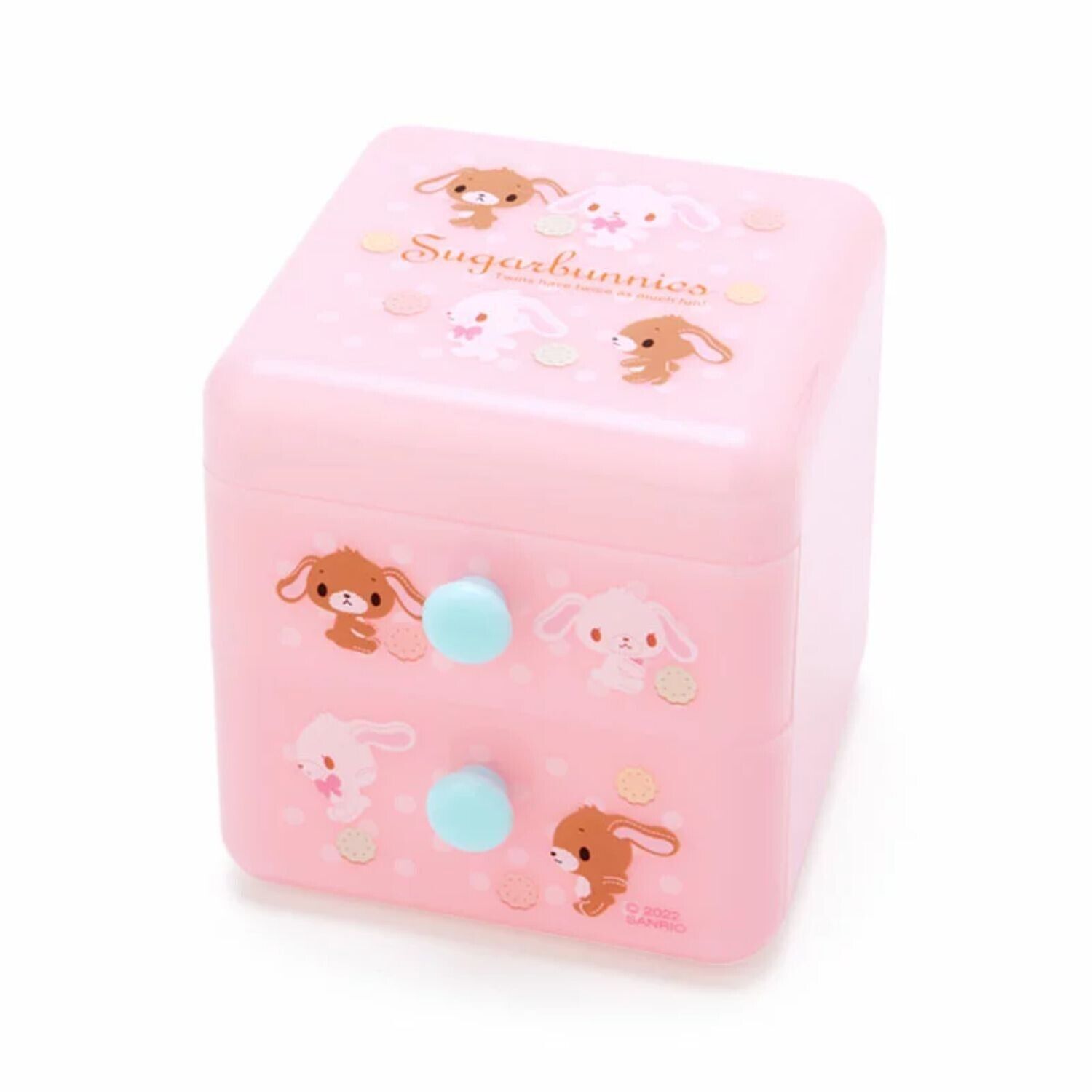 Sanrio Character Sugarbunnies Mini Chest (Memory Design ) Storage Box New Japan