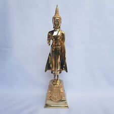 Lord Buddha Brass Image Monday Birthday Statue Standing Forbid Relative Fighting picture