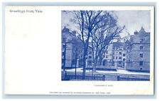 1906 Vanderbilt Hall, Greetings from Yale, New Haven CT PMC Postcard picture