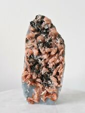 Chalcedony & Stilbite Geode Free Standing AP038 picture