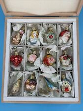 Inge-Glas Christmas Ornaments Miniatures The Bridal Collection Set Germany picture