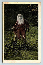 c1921 WB Postcard Awakening of Rip Van Winkle picture
