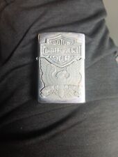 ZIPPO HARLEY DAVIDSON MOTORCYCLES EAGLE 1998 Cigarette Lighter Collectible picture