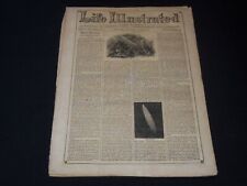 1857 JUNE 20 LIFE ILLUSTRATED NEWSPAPER - THE HISTORY OF COMETS - NP 5932 picture