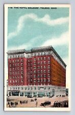 Toledo OH-Ohio, The Hotel Waldorf, Advertisement, Antique, Vintage Postcard picture