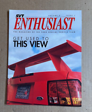 2000 Ford SVT Special Vehicle Team Enthusiast Vol 3 ISSUE #1 SVT Magazine picture