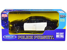 2016 Dodge Charger Pursuit Police Interceptor Black and White Unmarked 