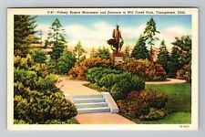 Youngstown OH-Ohio, Volney Rogers Monument, Mill Creek Park, Vintage Postcard picture