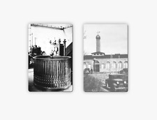 Wardenclyffe Then and Later Peerless Fridge Magnets x2 5