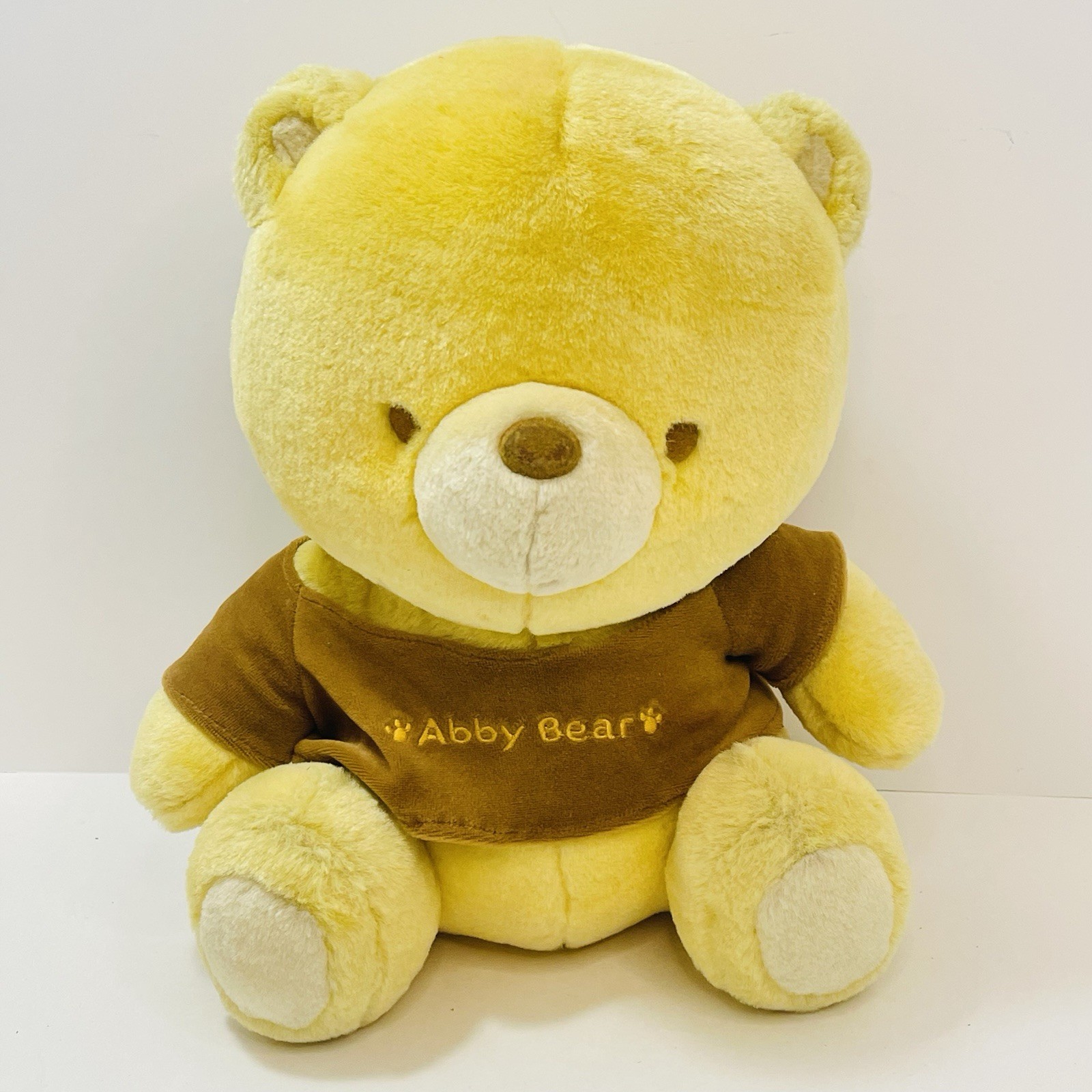 Vintage 2000 Piyo Piyo Abby Bear Plush Stuffed Animal by Tung Ling Co. Rare