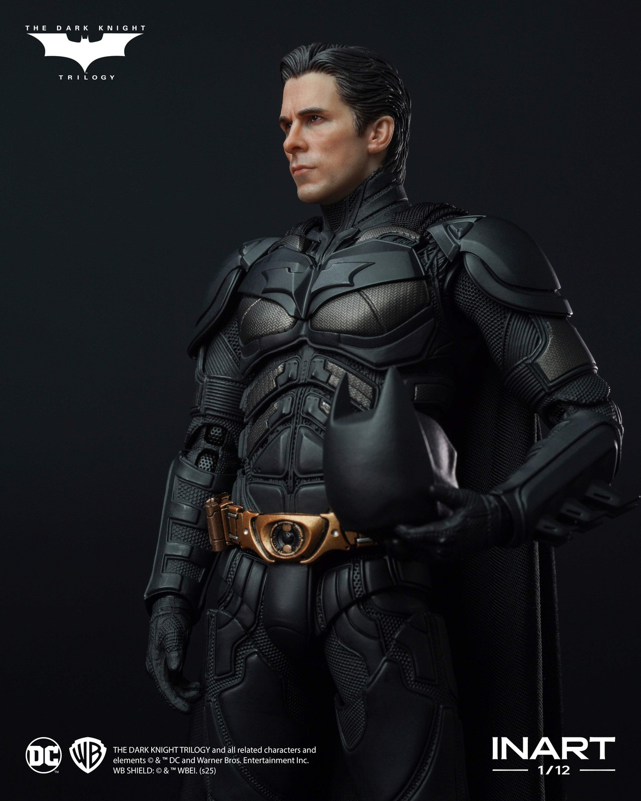 INART DC The Dark Knight Rises Batman 1/12 Twelfth Scale Action Figure DELUXE