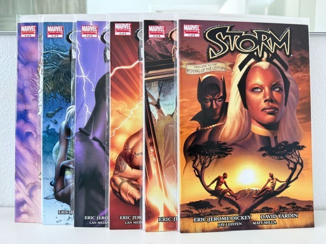 STORM #1-6 NM+ COMPLETE SET (MARVEL 2006) X-MEN BLACK PANTHER
