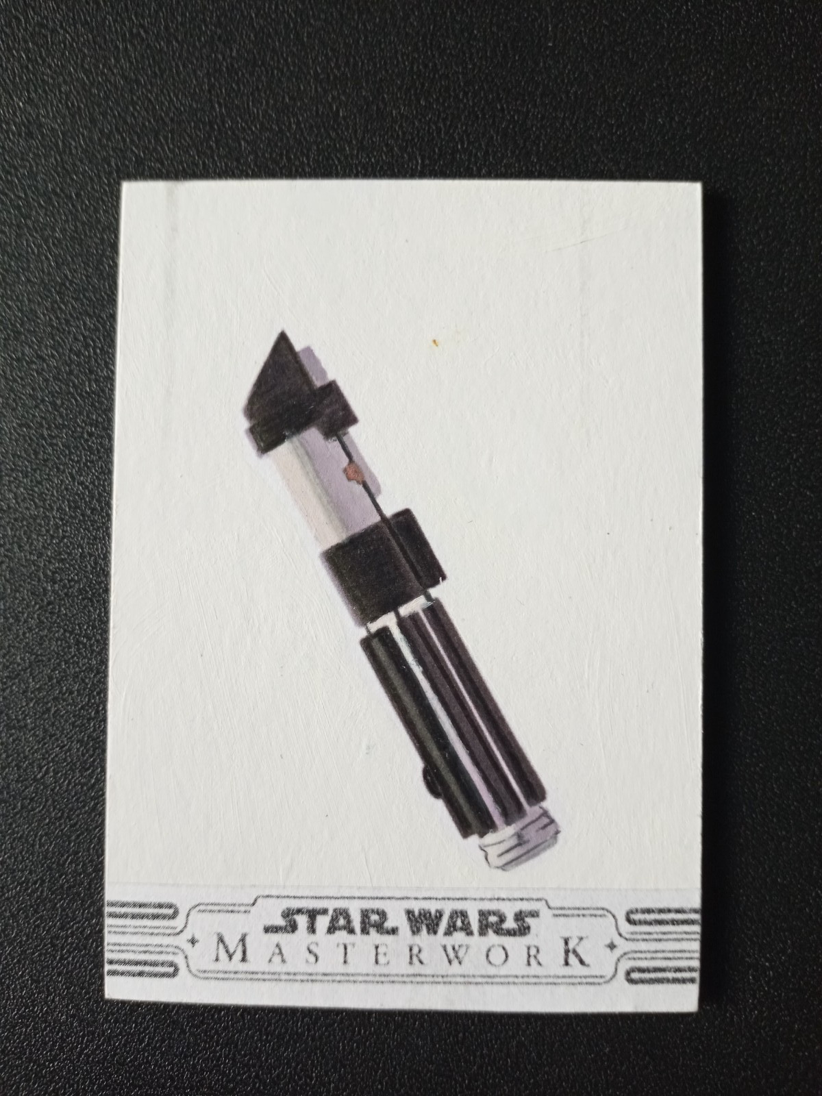 2025 Topps Star Wars Masterwork Darth Vader Lightsaber 1/1 Sketch Kevin Graham