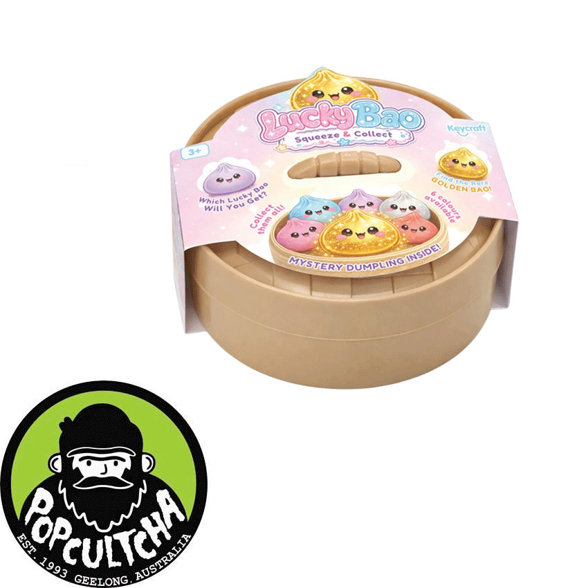Keycraft - Lucky Bao Mystery Dumpling Blind Box Squishy Toy (Single Unit)