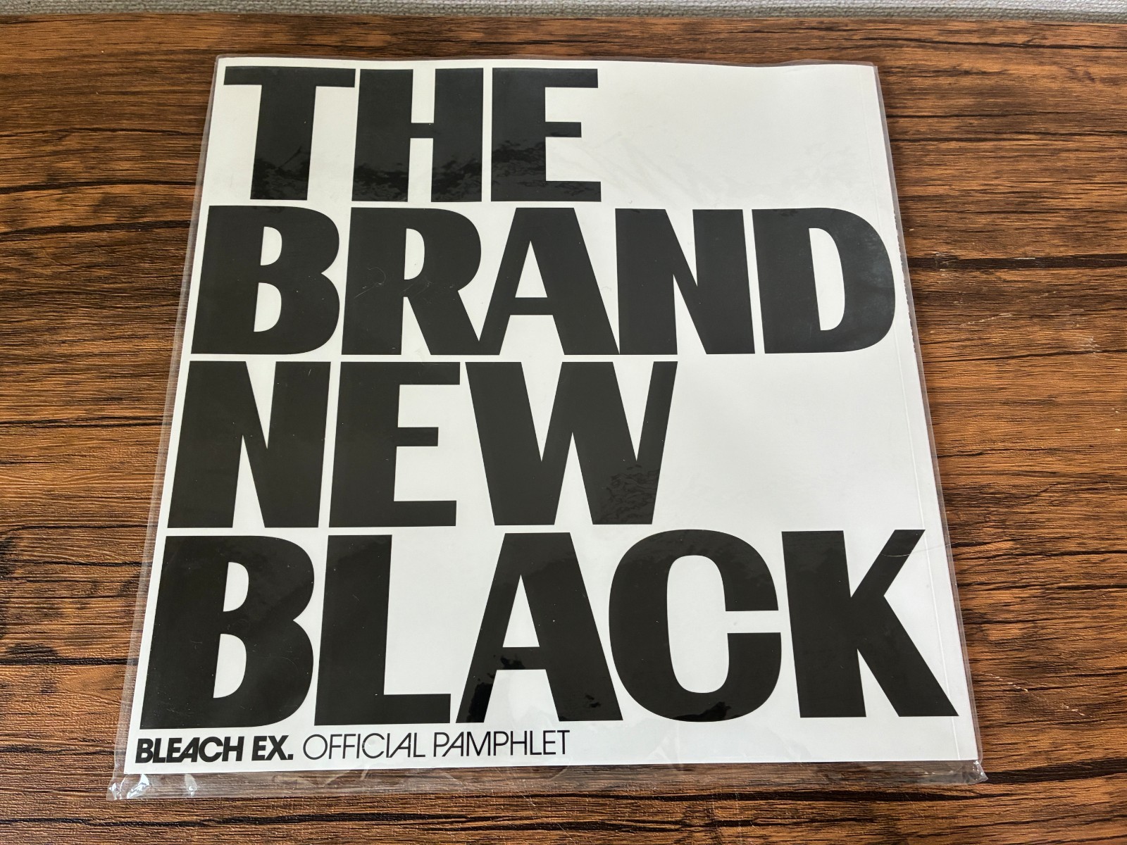 Bleach EX 20th Anniversary Art Book Pamphlet THE BRAND NEW BLACK Japan Used