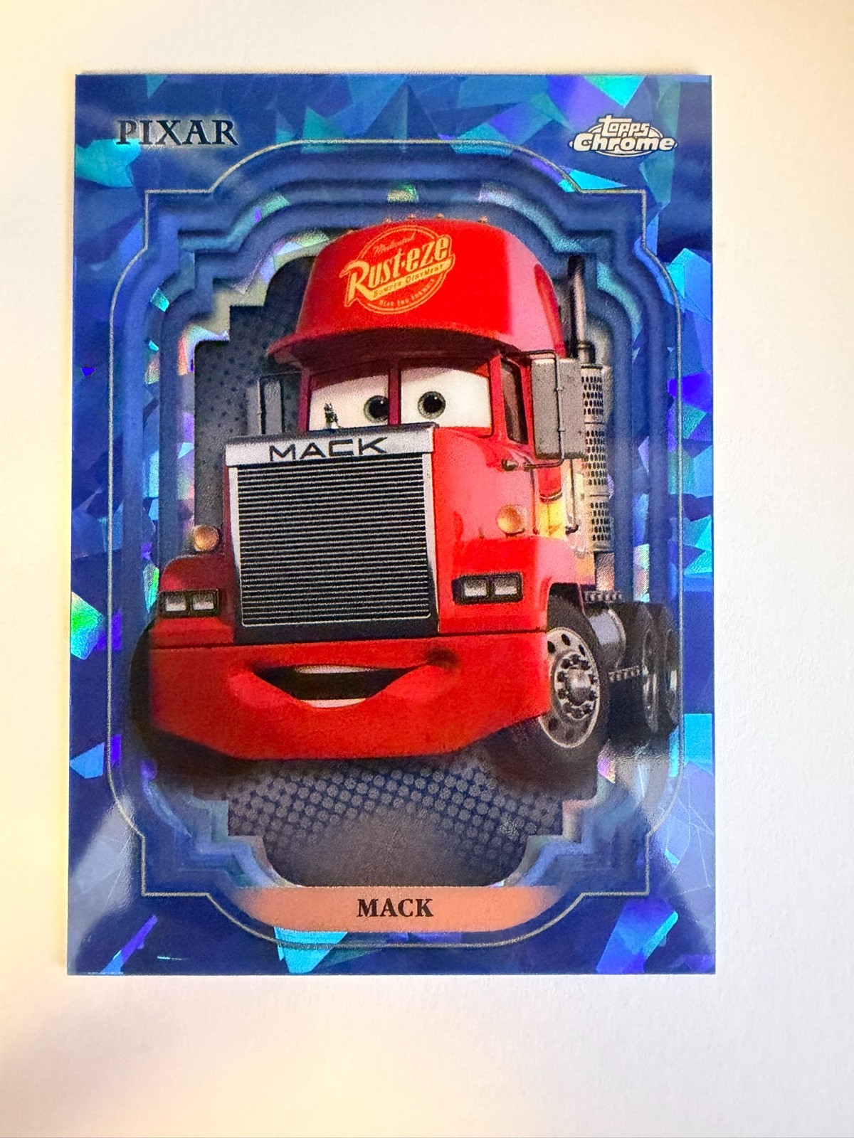 2024 Topps Chrome Disney Sapphire Mack #121  - 1st Year Sapphire