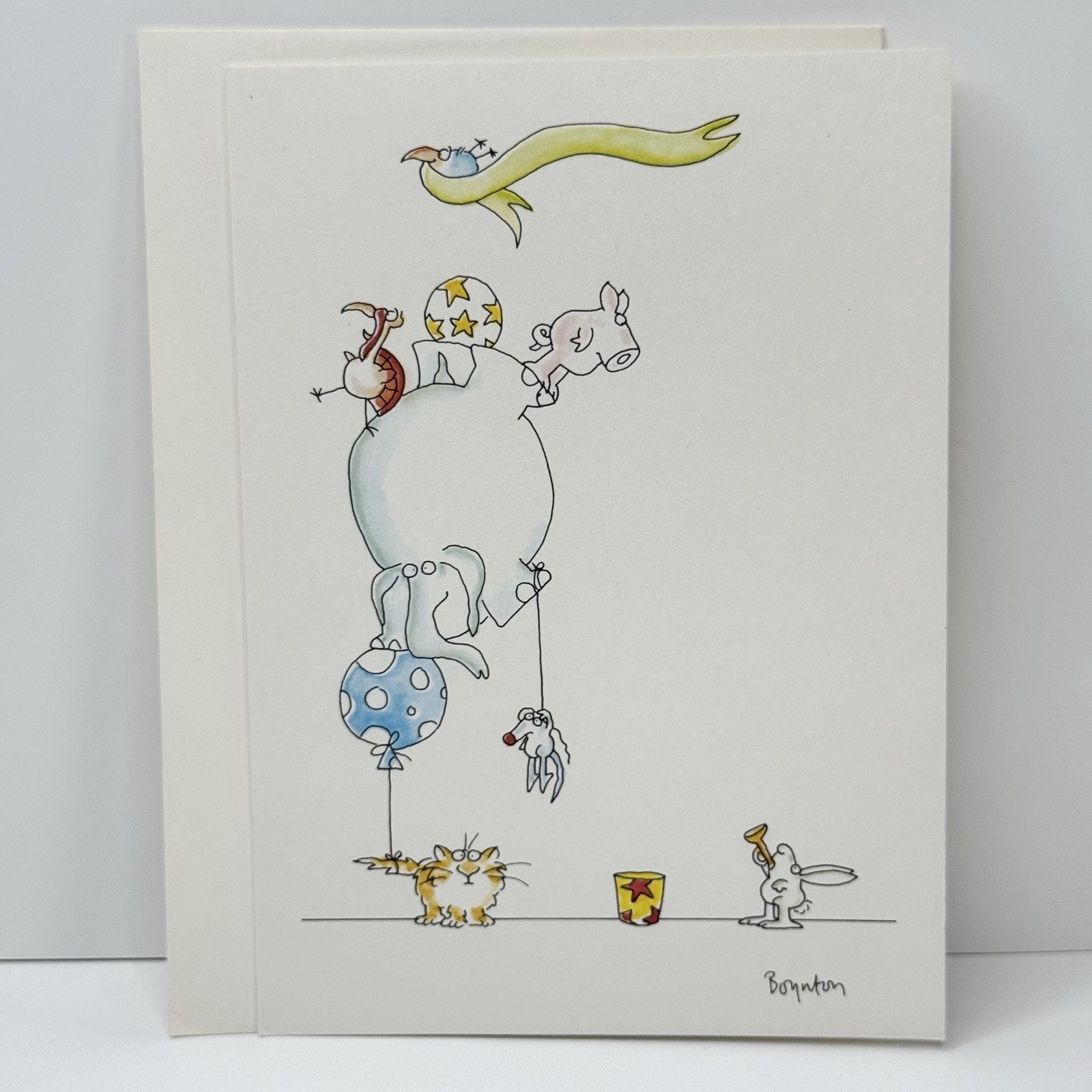 Vintage 80s Sandra Boynton Greeting Card Kulture Kards 