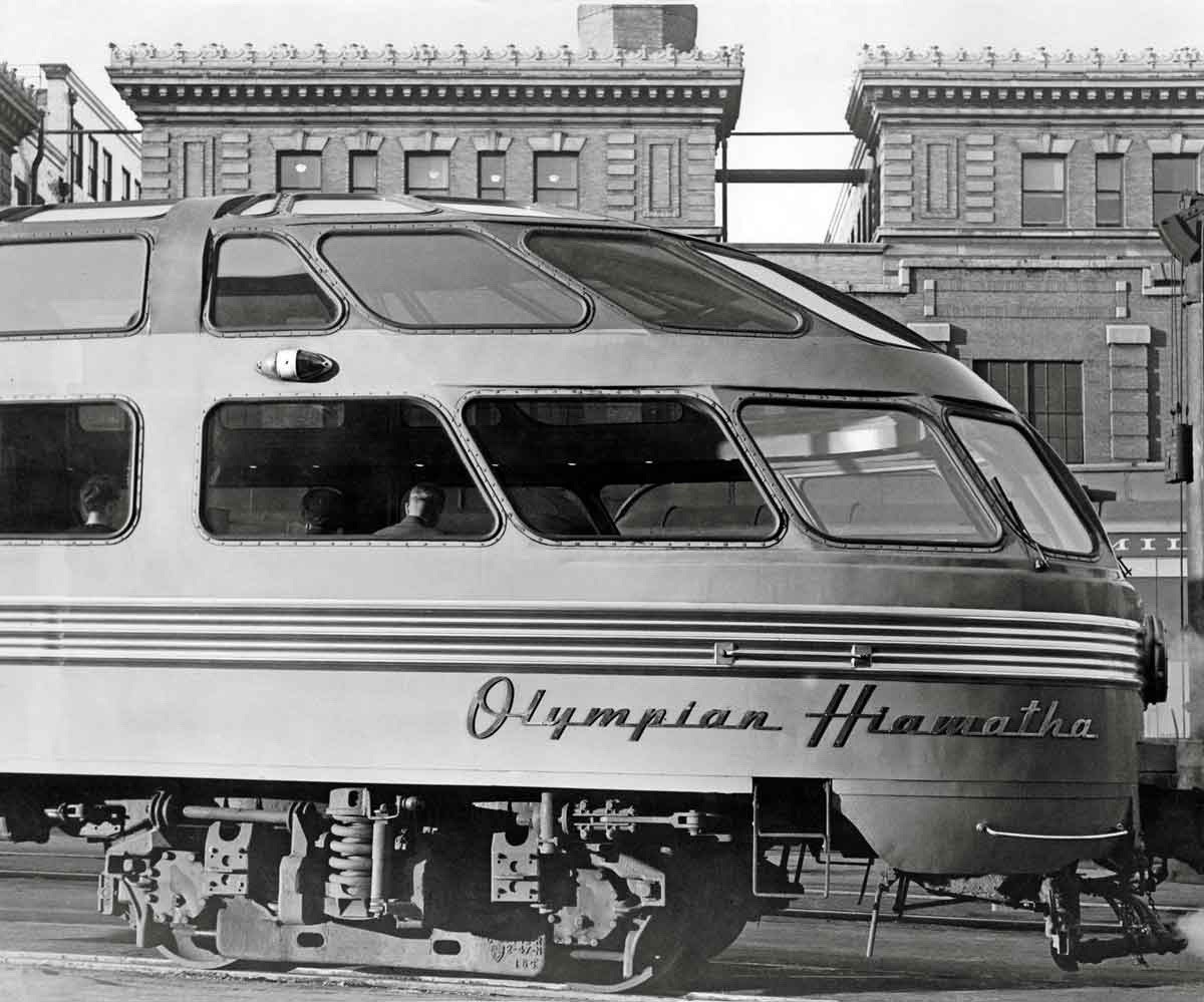 The Olympian Hiawatha of the Milwaukee Road Railway Photo Collections