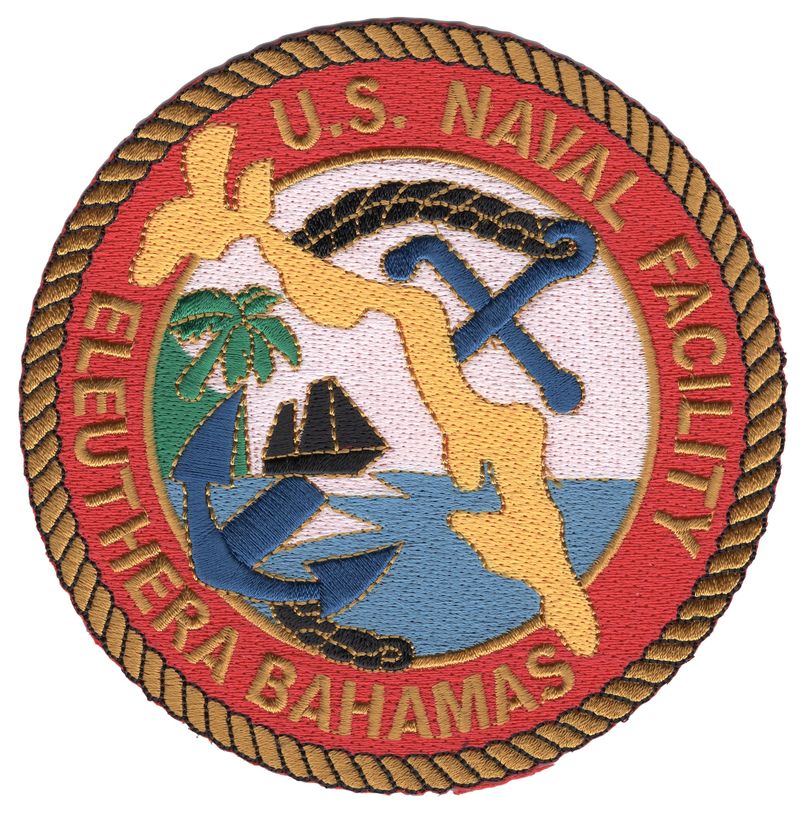 Naval Facility Eleuthera Bahamas Patch