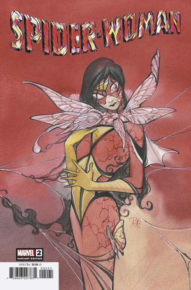 SPIDER-WOMAN #2 (PEACH MOMOKO NIGHTMARE VARIANT)(2023) COMIC BOOK ~ MARVEL