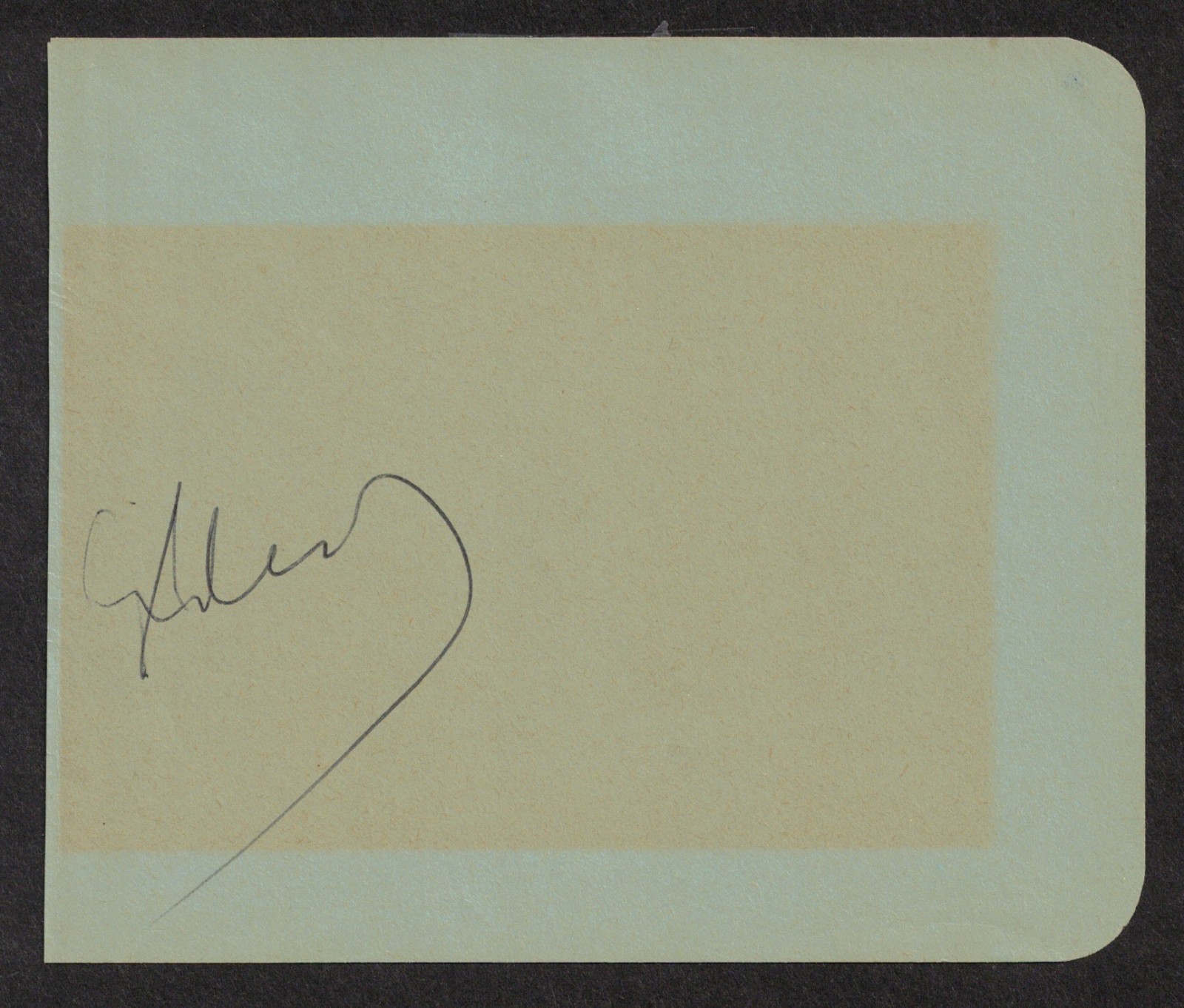 John F. Kennedy United States President Original Signed Autograph Album Page
