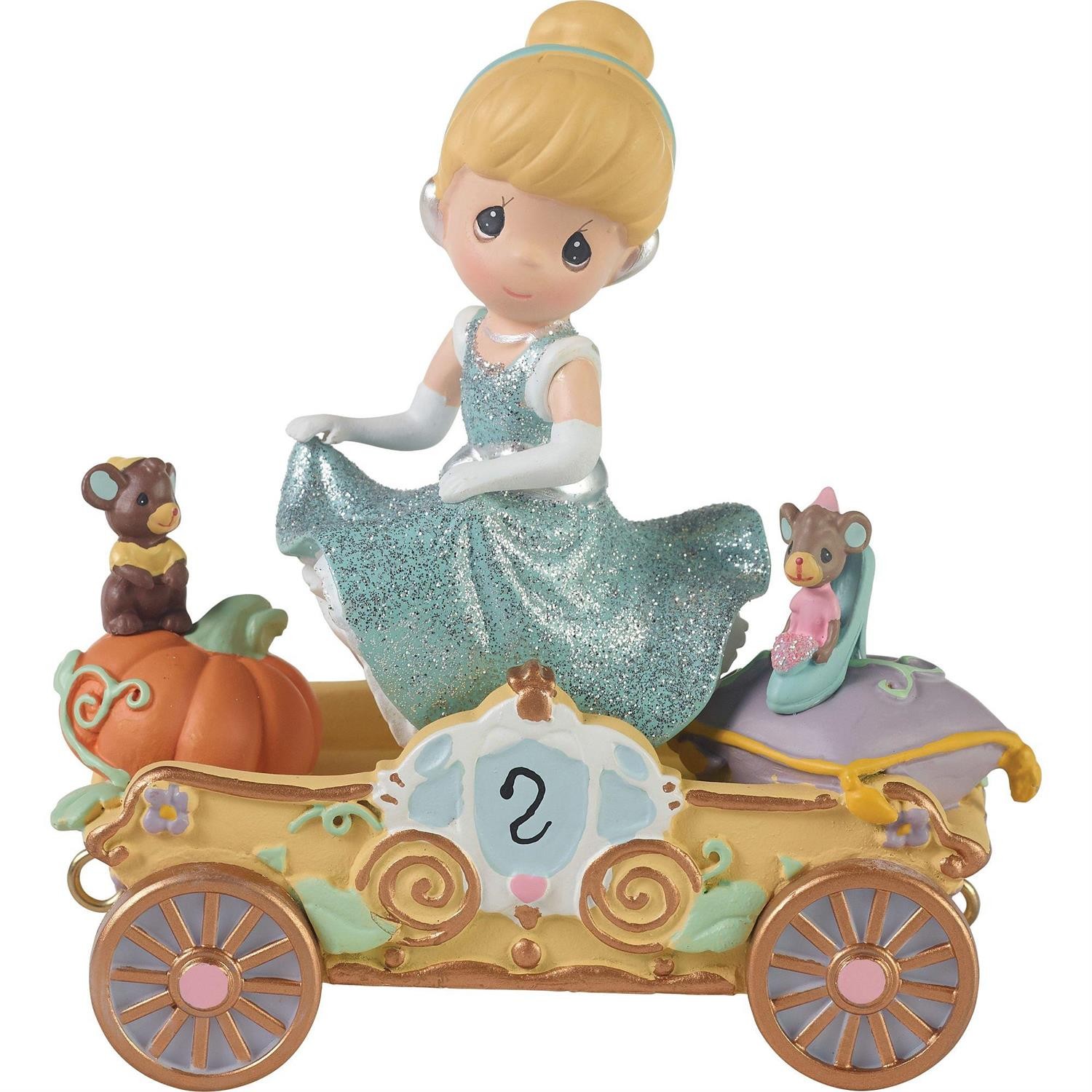 PRE-ORDER Disney Princess Parade Cinderella Age 2 By: Precious Moments *SHIPS