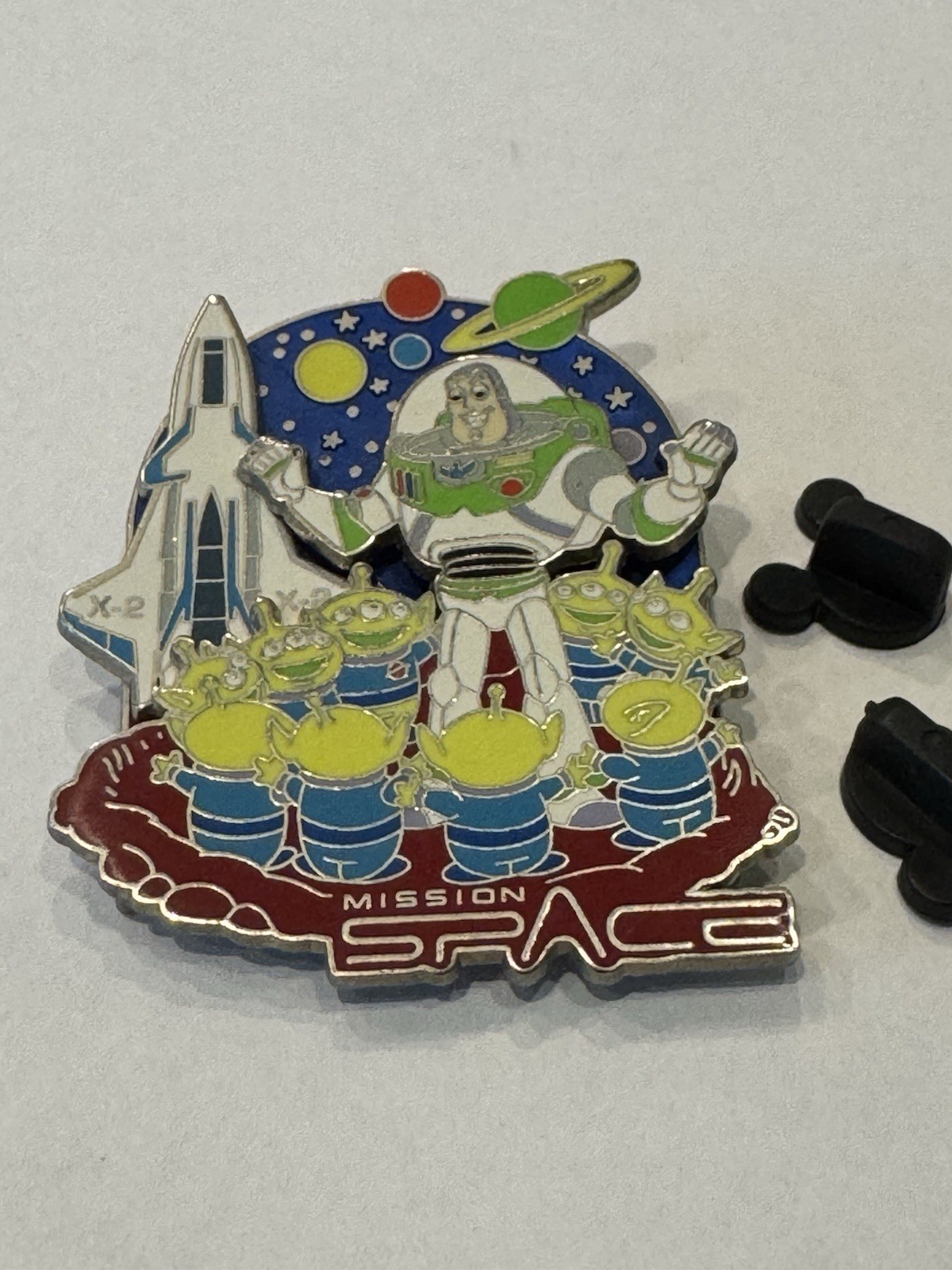 Disney Where Dreams HapPin Dream Attractions Mission Space Buzz LE 250 Pin