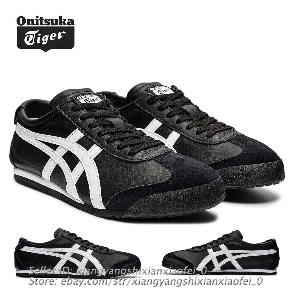 Onitsuka Tiger MEXICO 66 1183C102-001 Black/White Unisex Sneakers Shoes