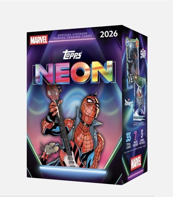2026 Topps Neon Marvel - Value Box Pre Sale Ships Asap