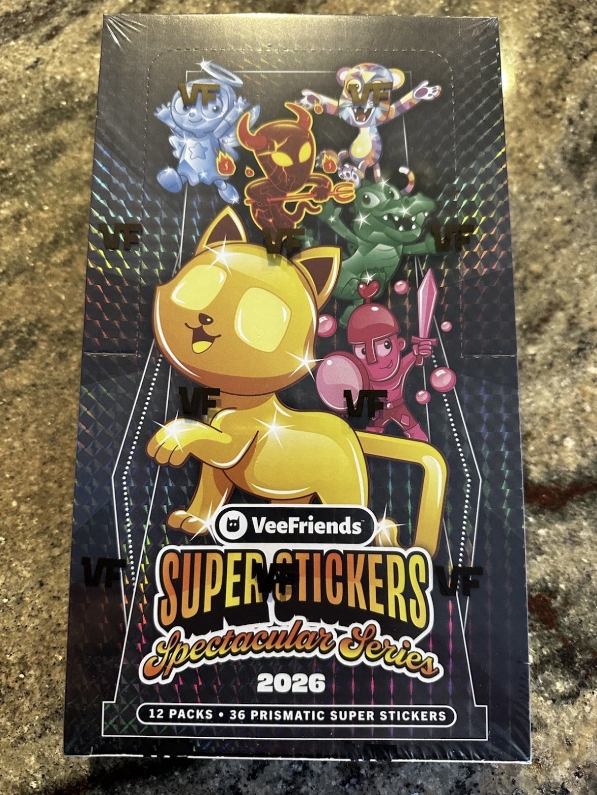 2026 VEEFRIENDS SUPER STICKERS SPECTACULAR SERIES BOX