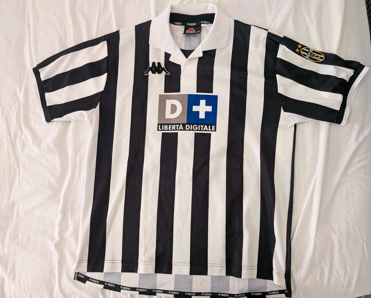 Juventus Kappa GARA Del Piero 10 D+ 1999/2000 XL Vintage Original