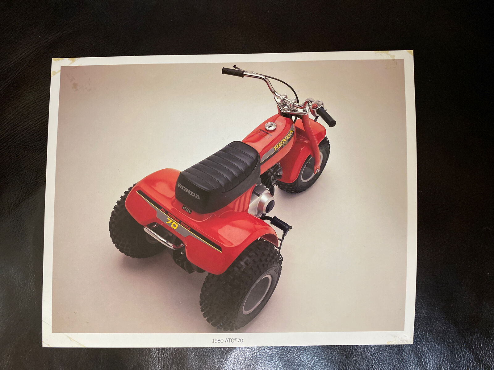 1980 Honda ATC70 Dealer Press Photo 8 x 10in.