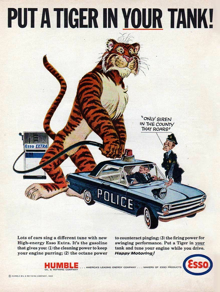 ESSO HUMBLE TIGER IN YOUR TANK 16