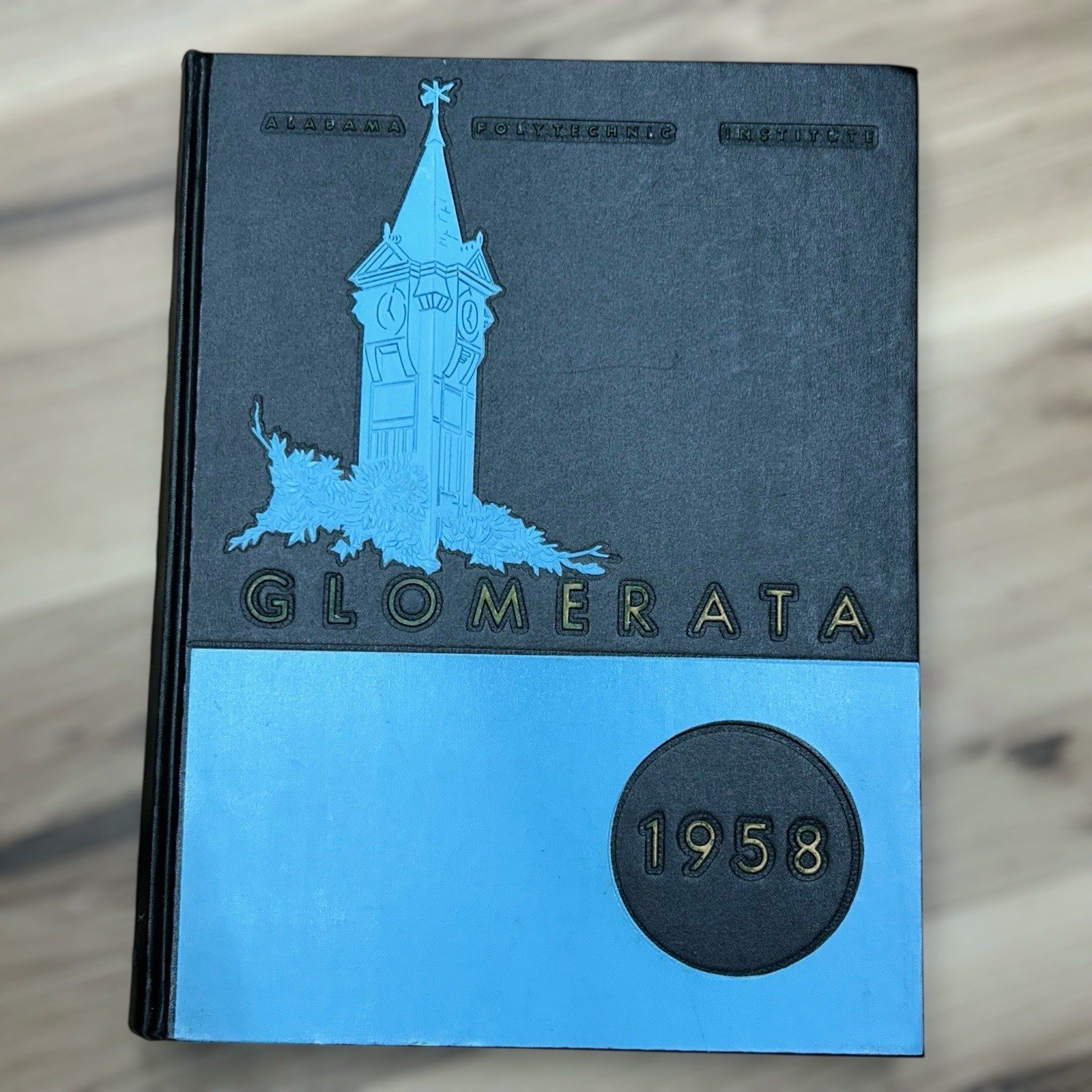 Vintage 1958 Auburn University Tigers Glomerata Yearbook Clean Not Marked In
