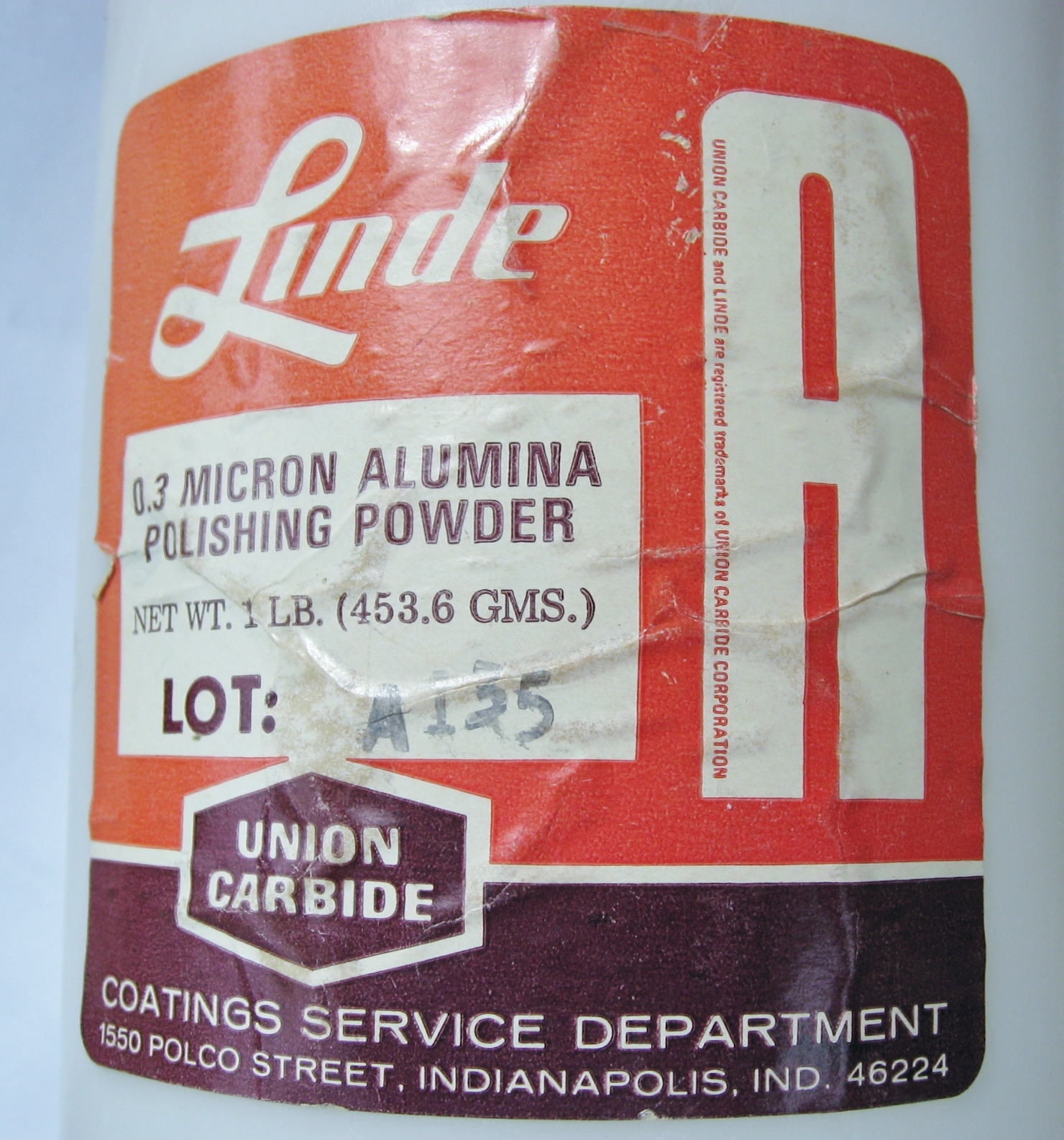 rle LINDE A POLISH POWDER GENUINE OLD STOCK 3 OZ.  LOW PRICE