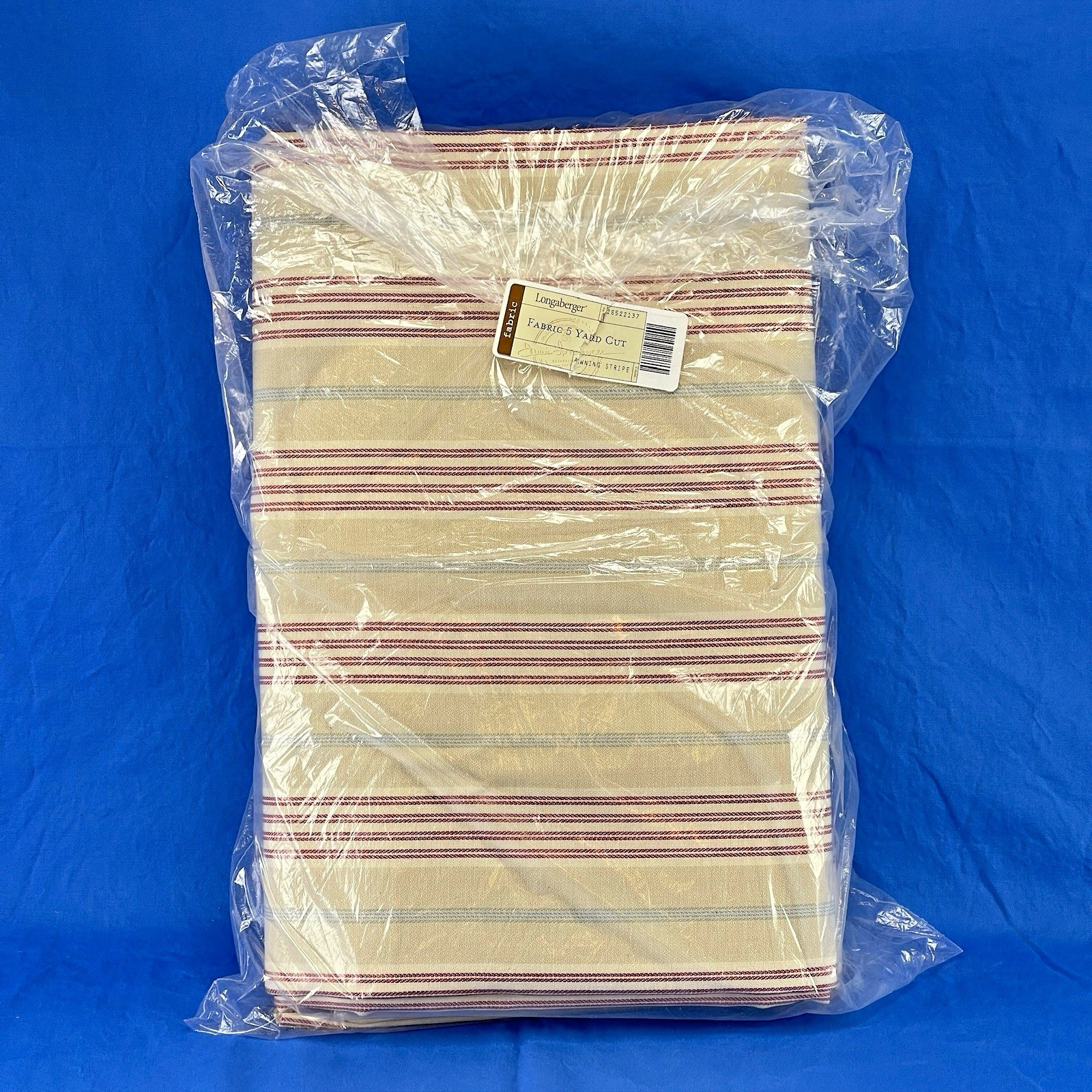 Longaberger Fabric Awning Stripe - 54
