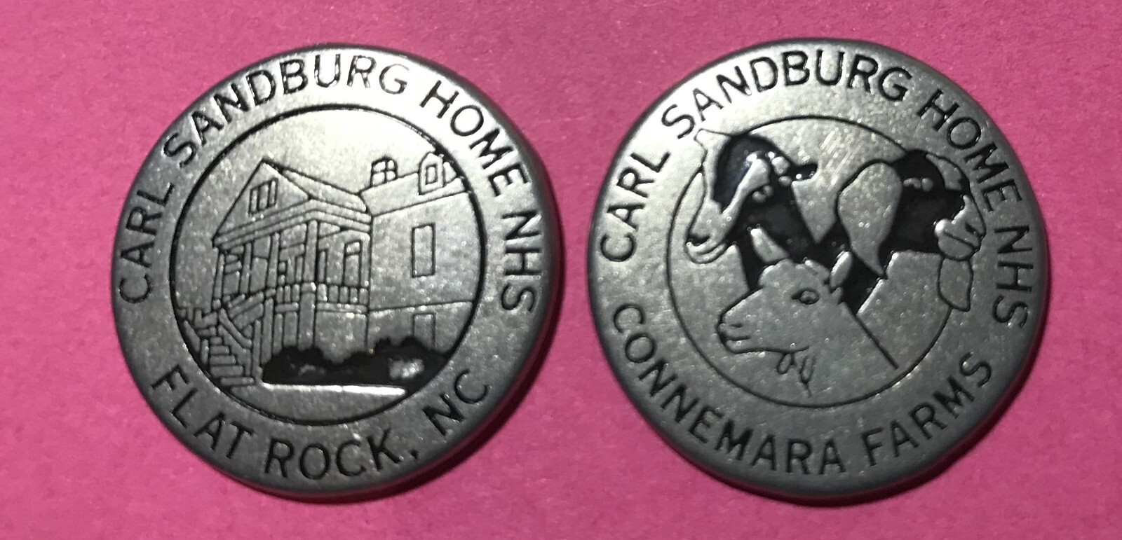 Carl Sandburg Home National Historic Site Token