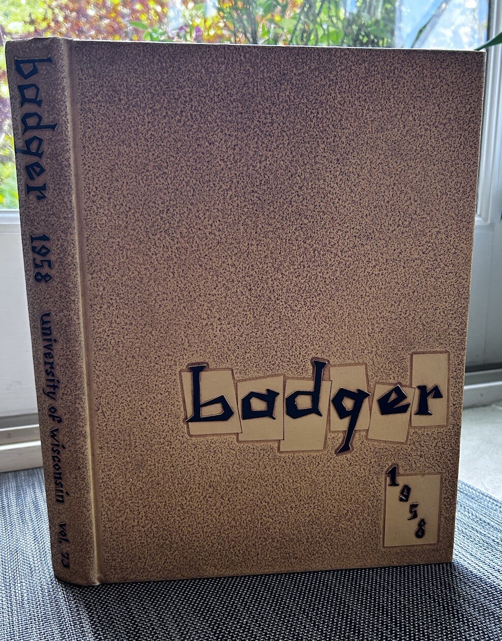 1958 UNIVERSITY OF WISCONSIN Madison BADGER YEARBOOK No signatures