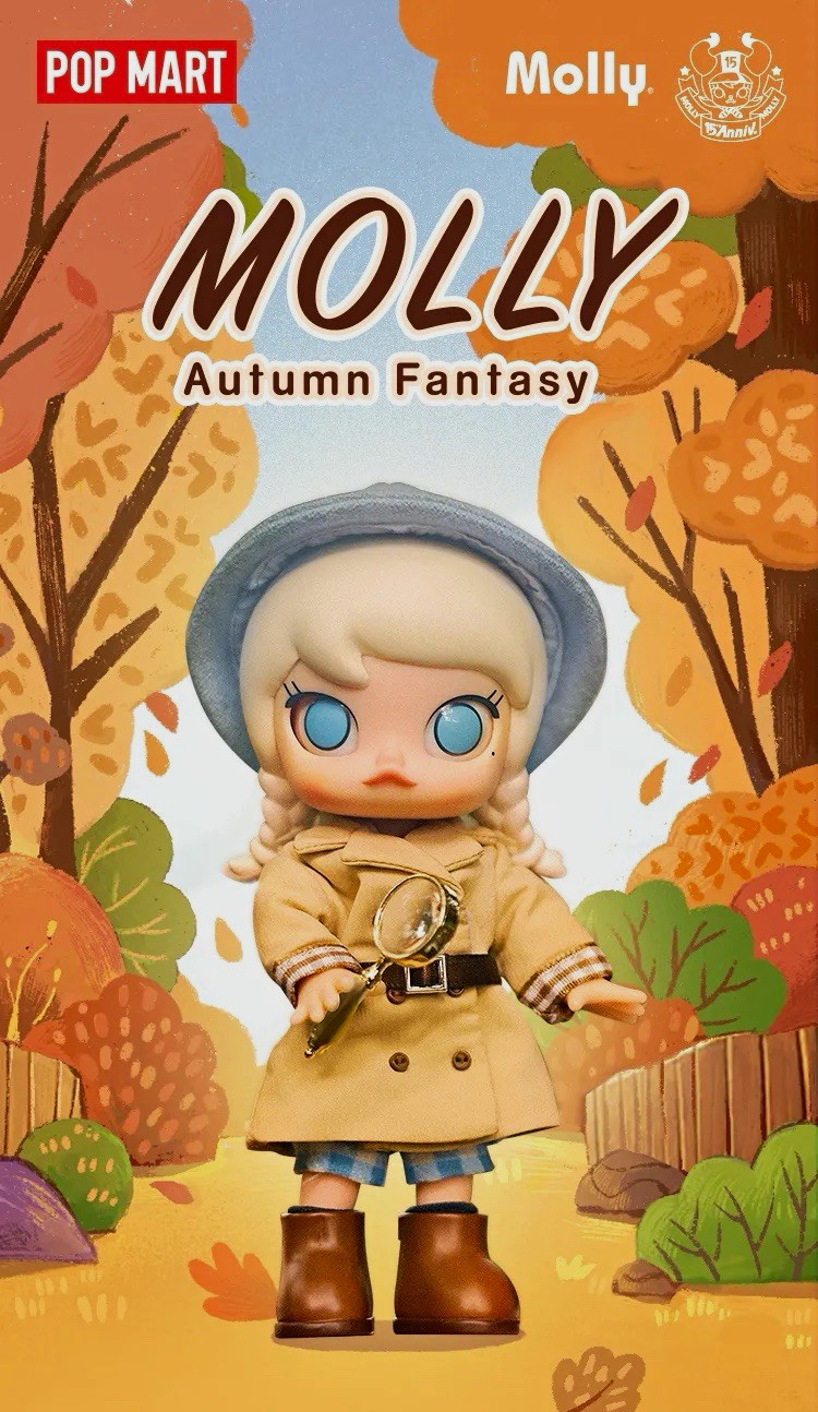POP MART Molly Autumn Fantasy Figure by Kennyswork action figure Brand New seal
