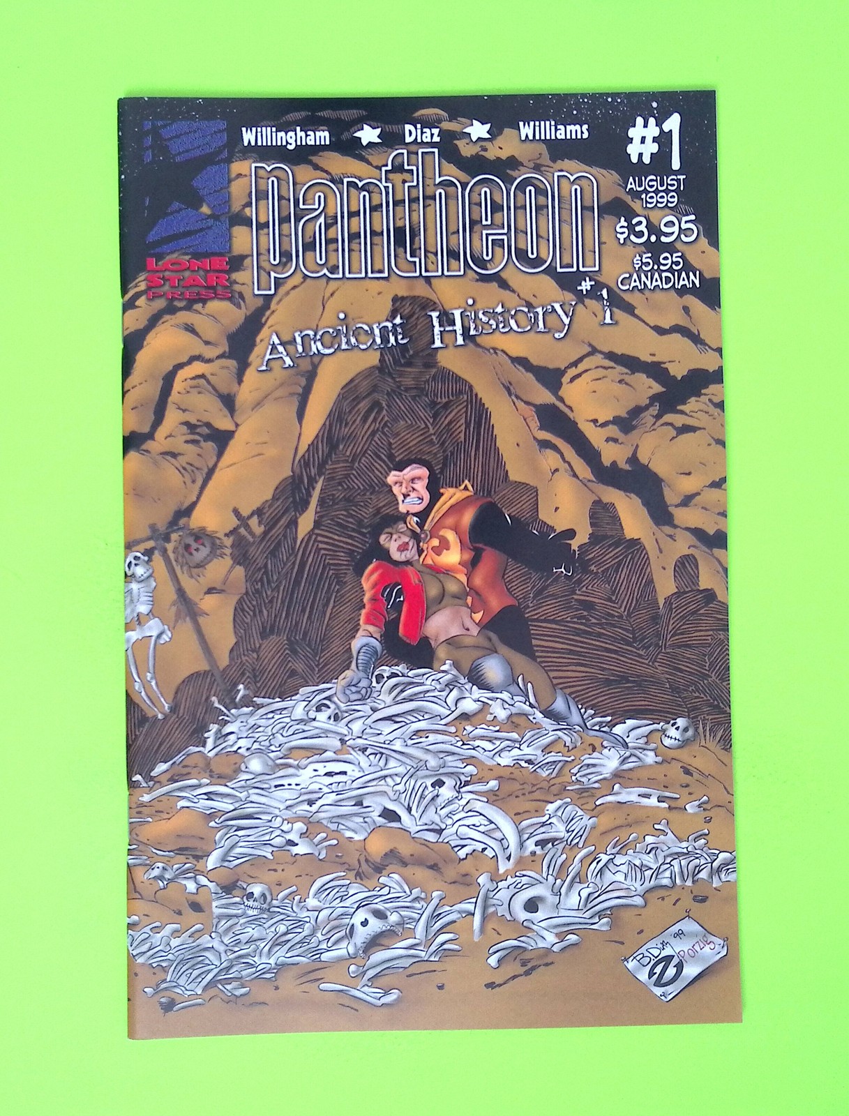 Pantheon Ancient History #1 Lone Star Press High Grade Comic Book W132-179