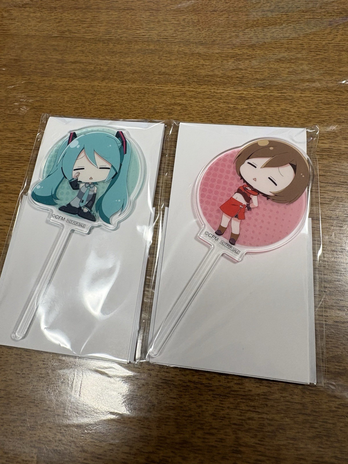 Hatsune Miku & MEIKO Magical Mirai Bonus Acrylic Stand Japan