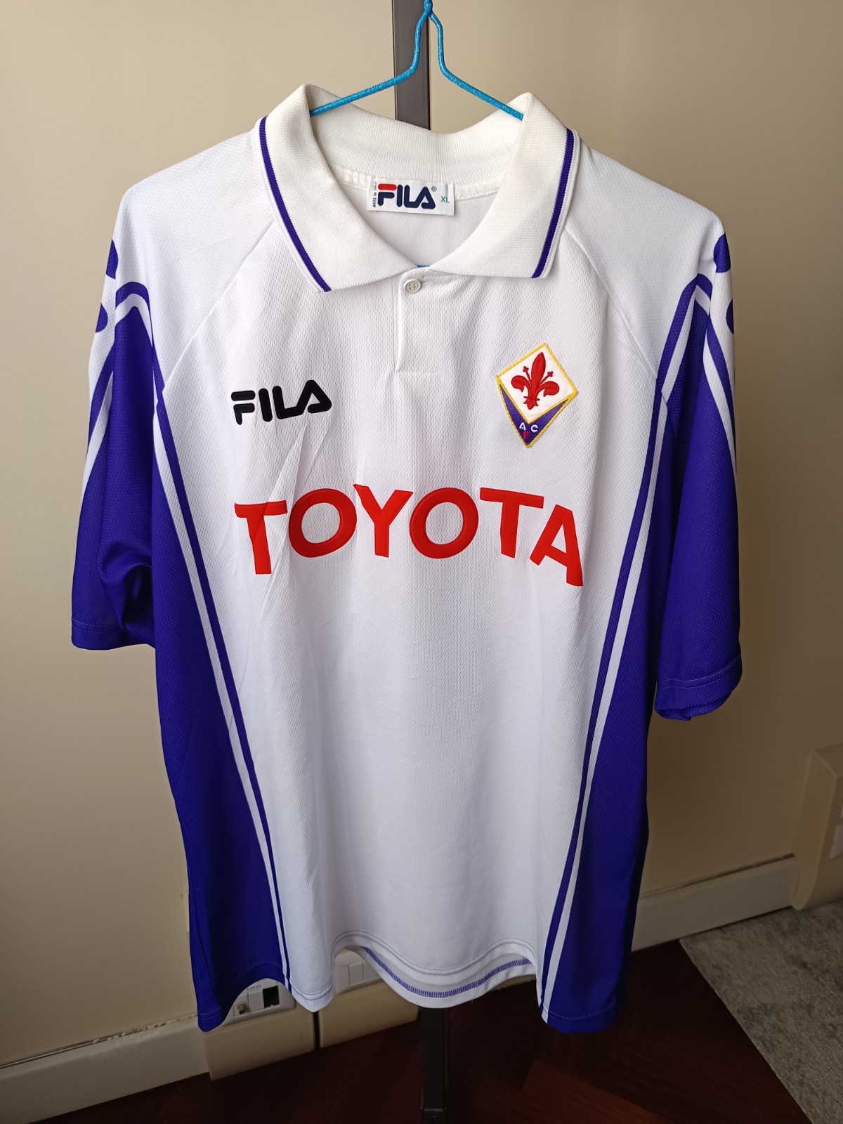 ACF Fiorentina 1999/2000,Predrag Mijatović,Maglia Player Issue Champions League