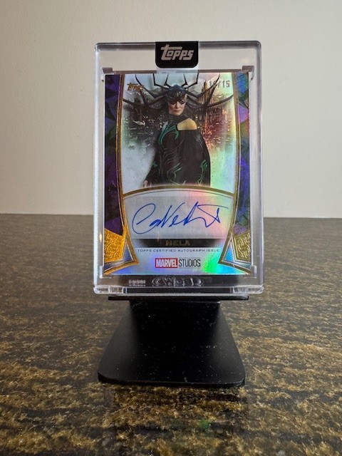 Hela 2025 Marvel The Collector Treasures of Asgard Auto Cate Blanchett /15