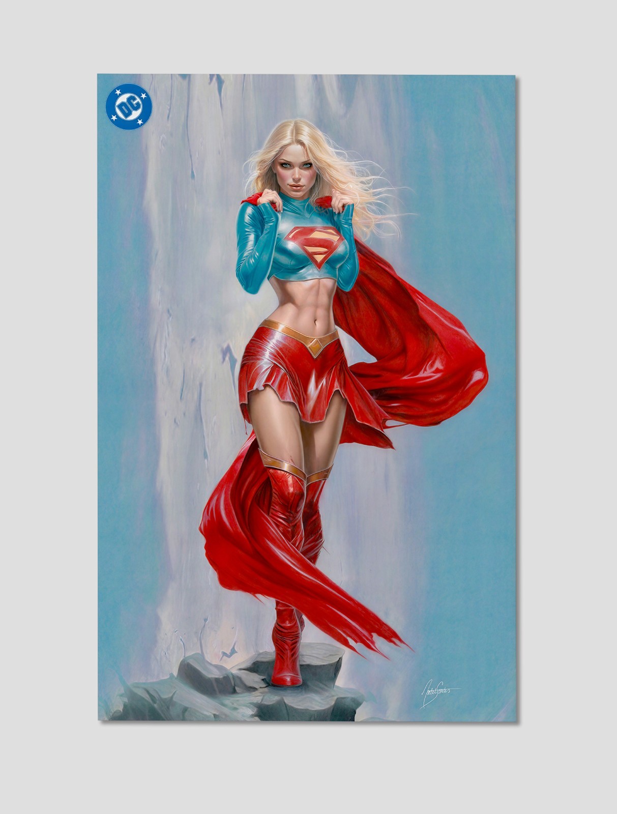 Supergirl Woman of Tomorrow Premium Giclee Print Poster 11x17 DC Comics Wall Art