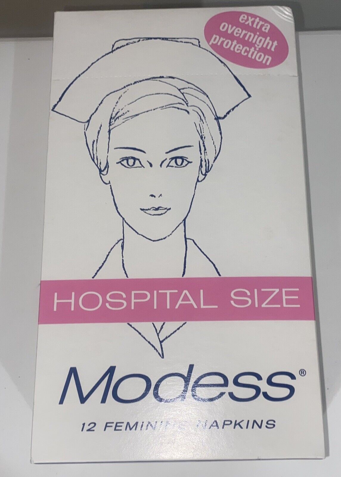 Vintage 1950’s MODESS Feminine Sanitary Napkins Hospital Movie PROP 12 ...