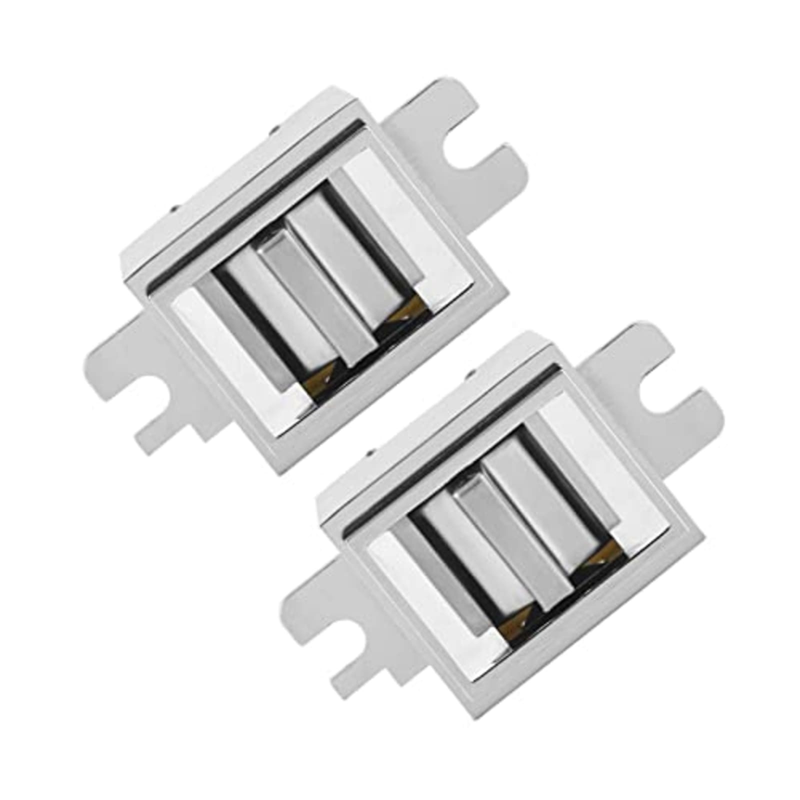 Pair Chrome Power Window Switches for 1968-1982 Chevy Corvette C3