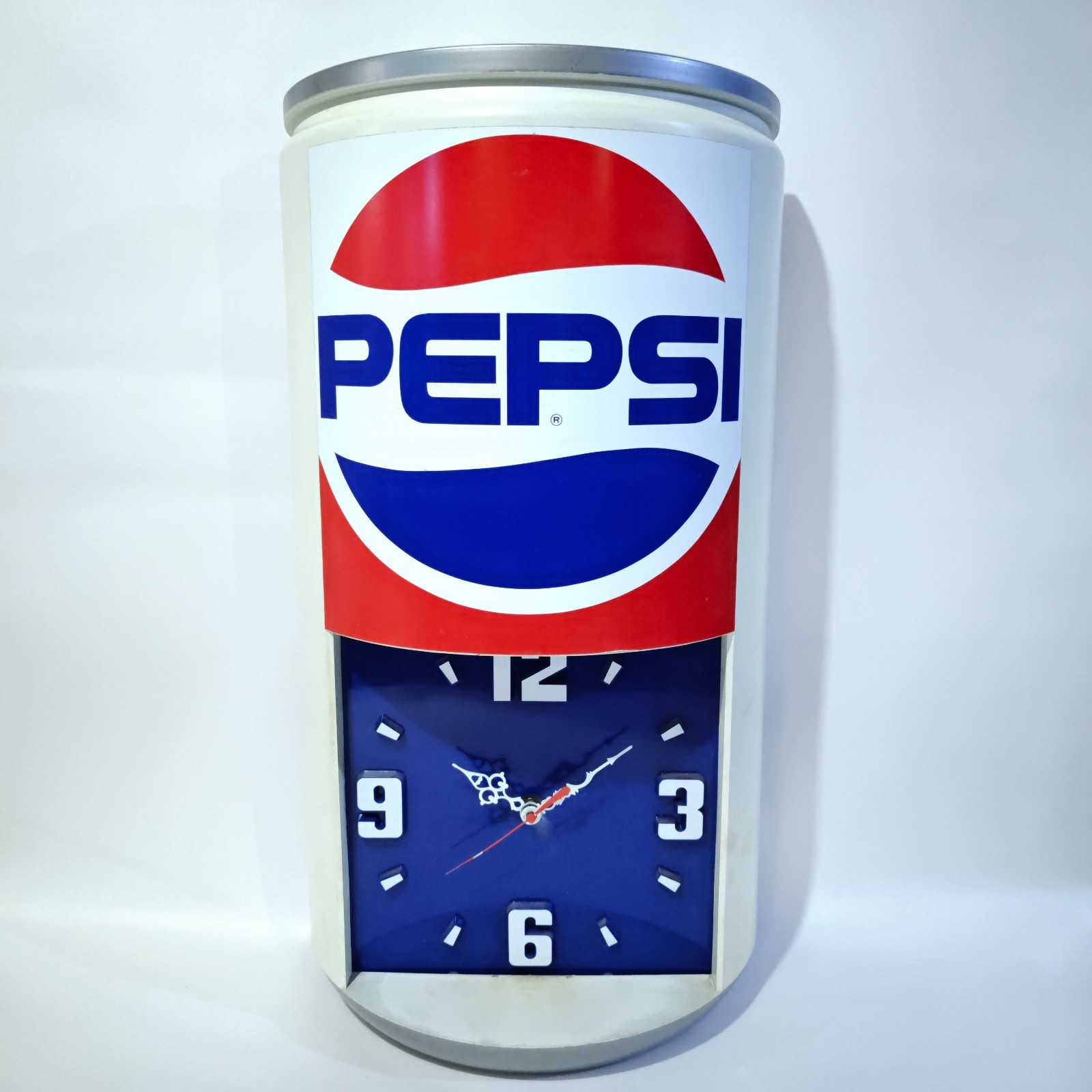 Vintage Pepsi Can Wall Clock Impact International 23” Soda Advertising Vintage Pepsi Can Wall Clock Impact International 23” Soda Advertising