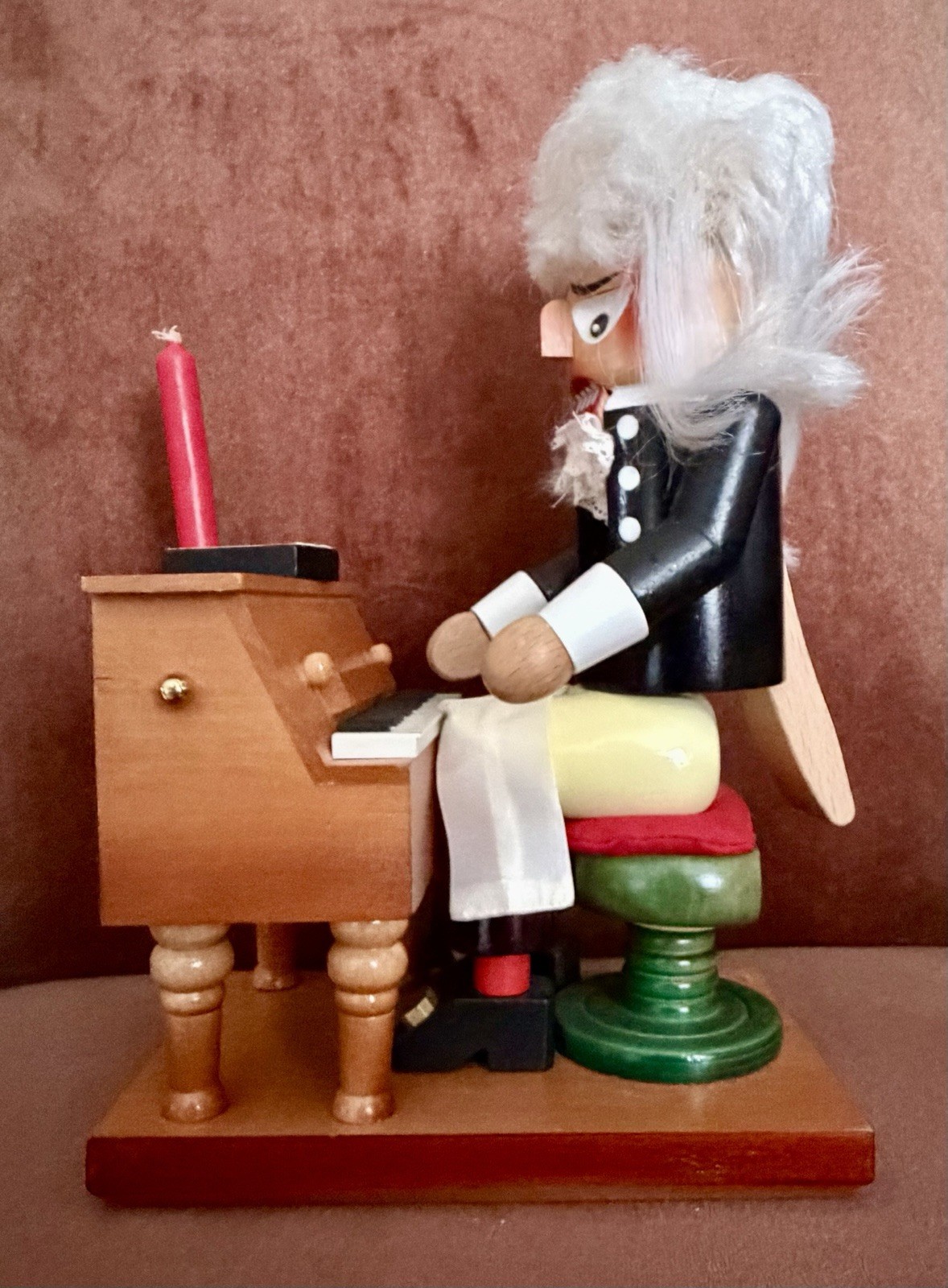 Vintage STEINBACH German CHOPIN NUTCRACKER Reuge Swiss MUSIC BOX Works